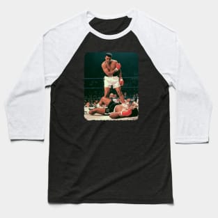 Muhammad Ali - Vintage Baseball T-Shirt